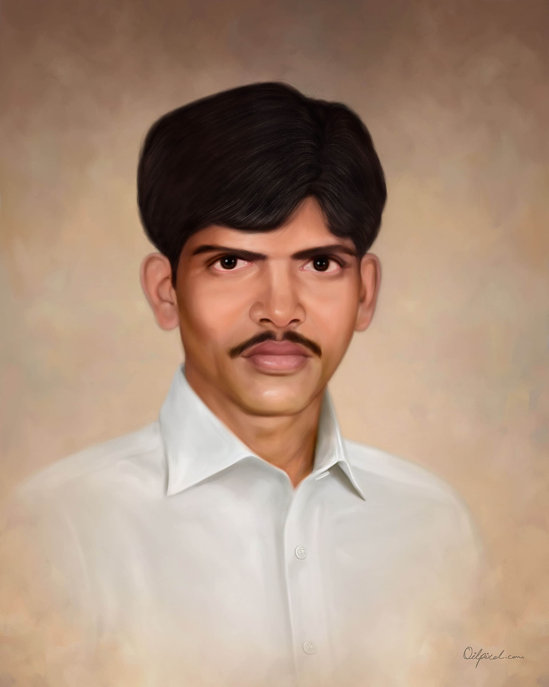 Photo Restoration Digital Painting