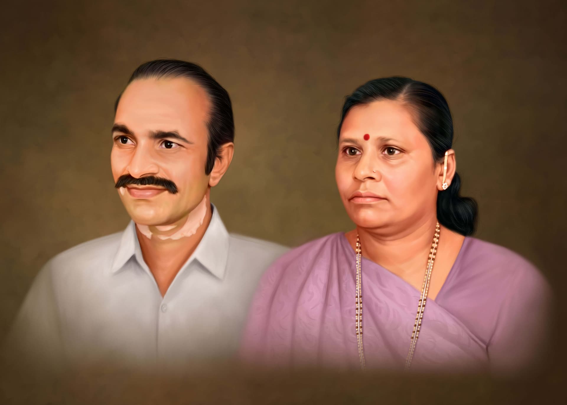 Photo Restoration Digital Painting