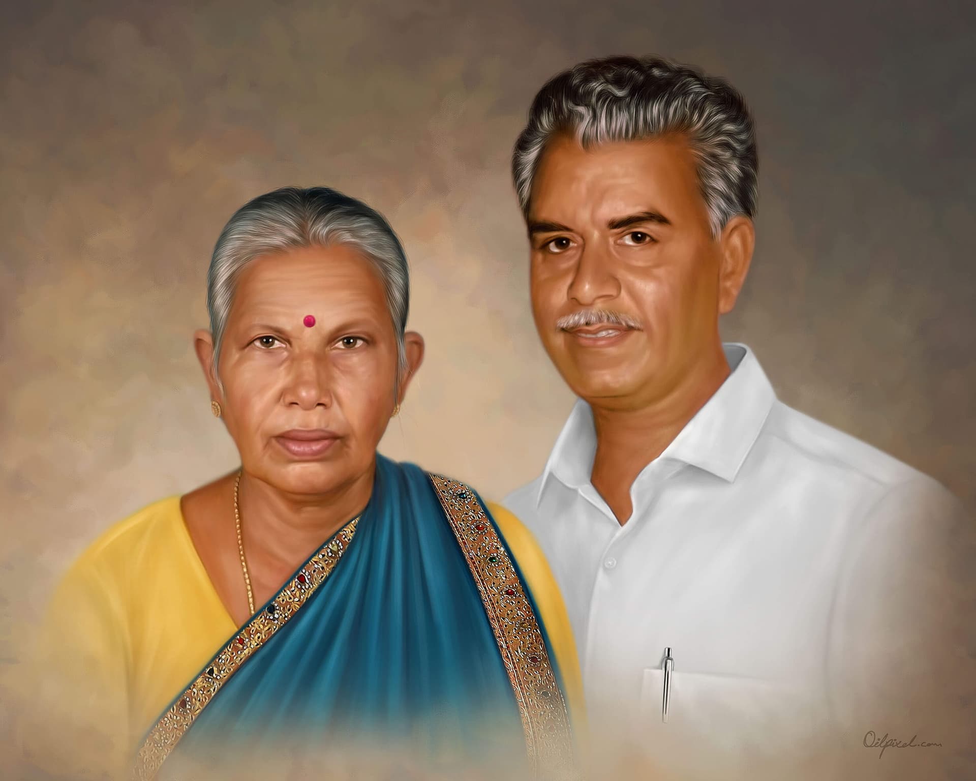 Photo Restoration Digital Painting