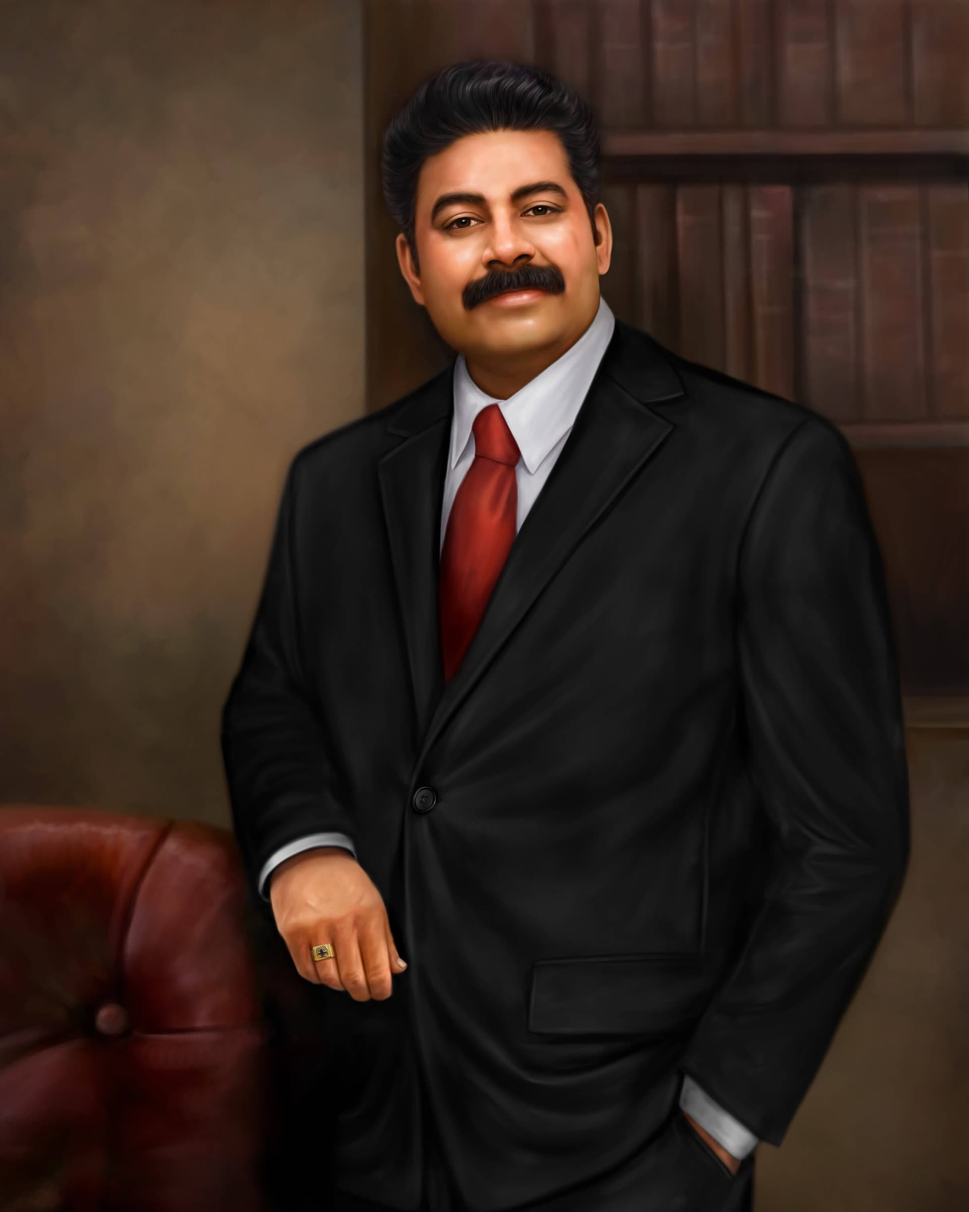 Photo Restoration Digital Painting