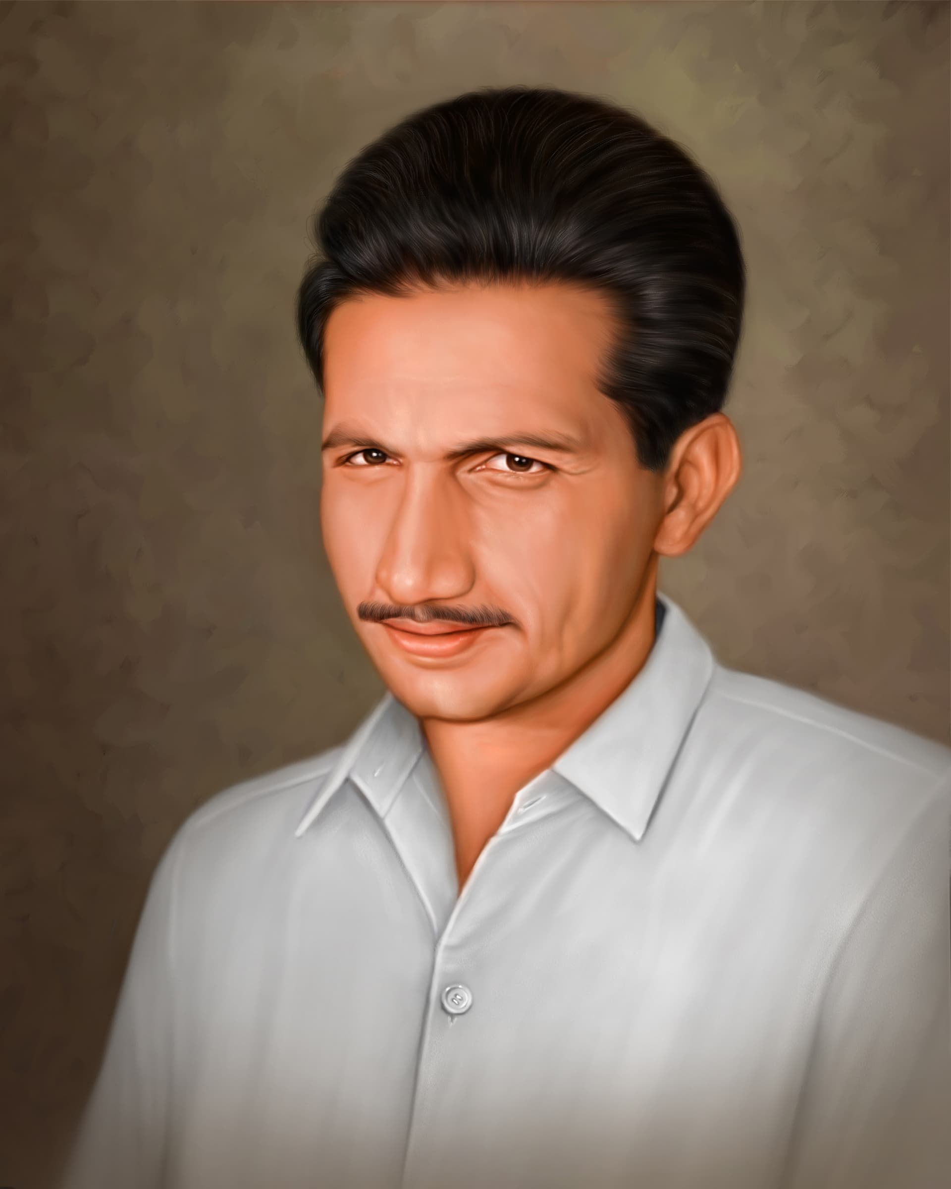Photo Restoration Digital Painting