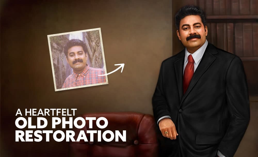 A Heartfelt Old Photo Restoration
