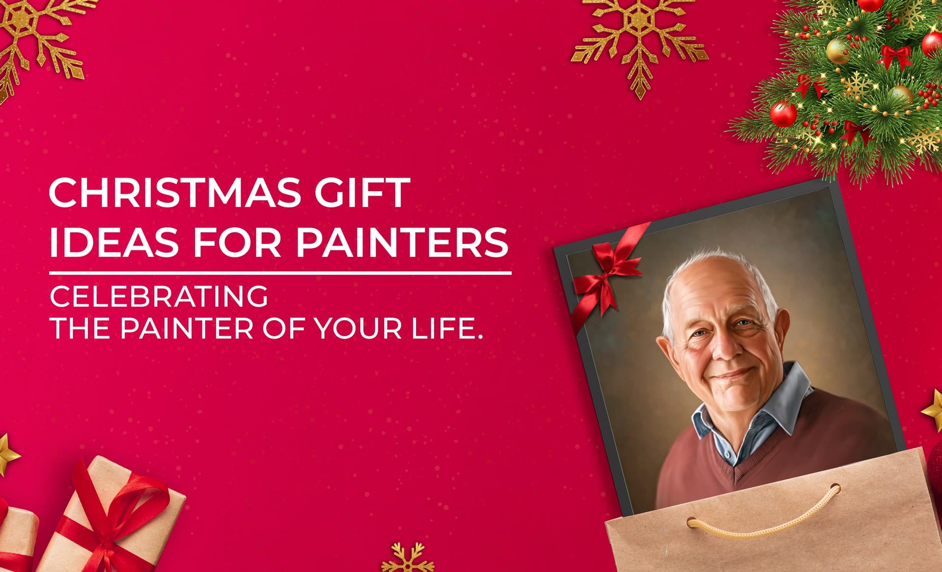 Christmas gift ideas for painters: Celebrating the painter of your life
