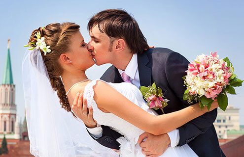 Wedding Couple Portait Photo