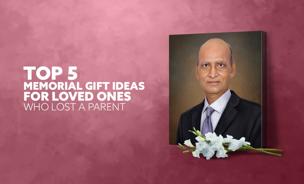 Personalized memorial gift ideas for loved one who lost A Parents