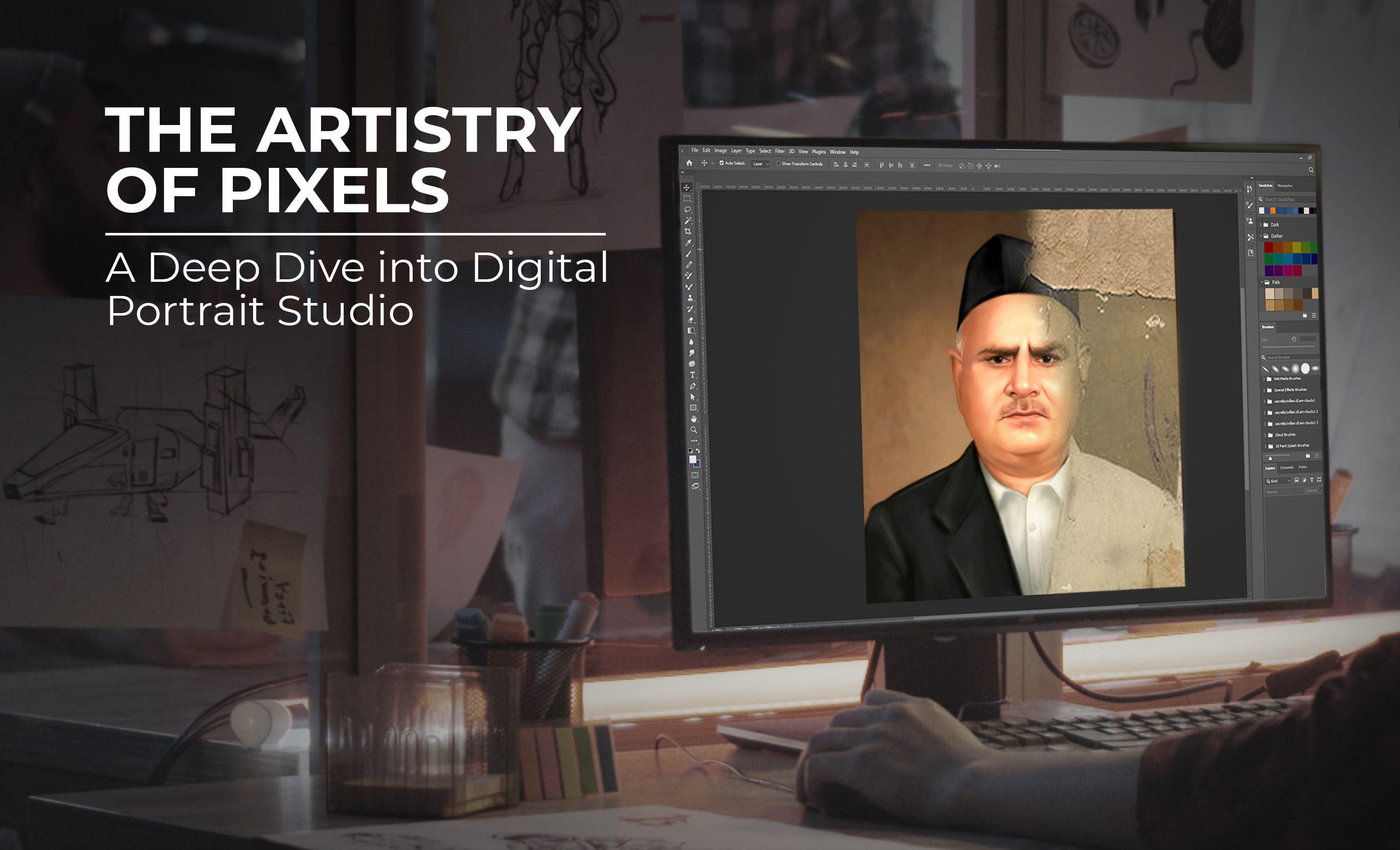 The Artistry of Pixels: A Deep Dive into Digital Portrait Studio