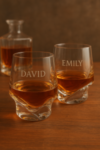 Custom Wishkey Glass