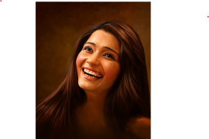 self portrait painting