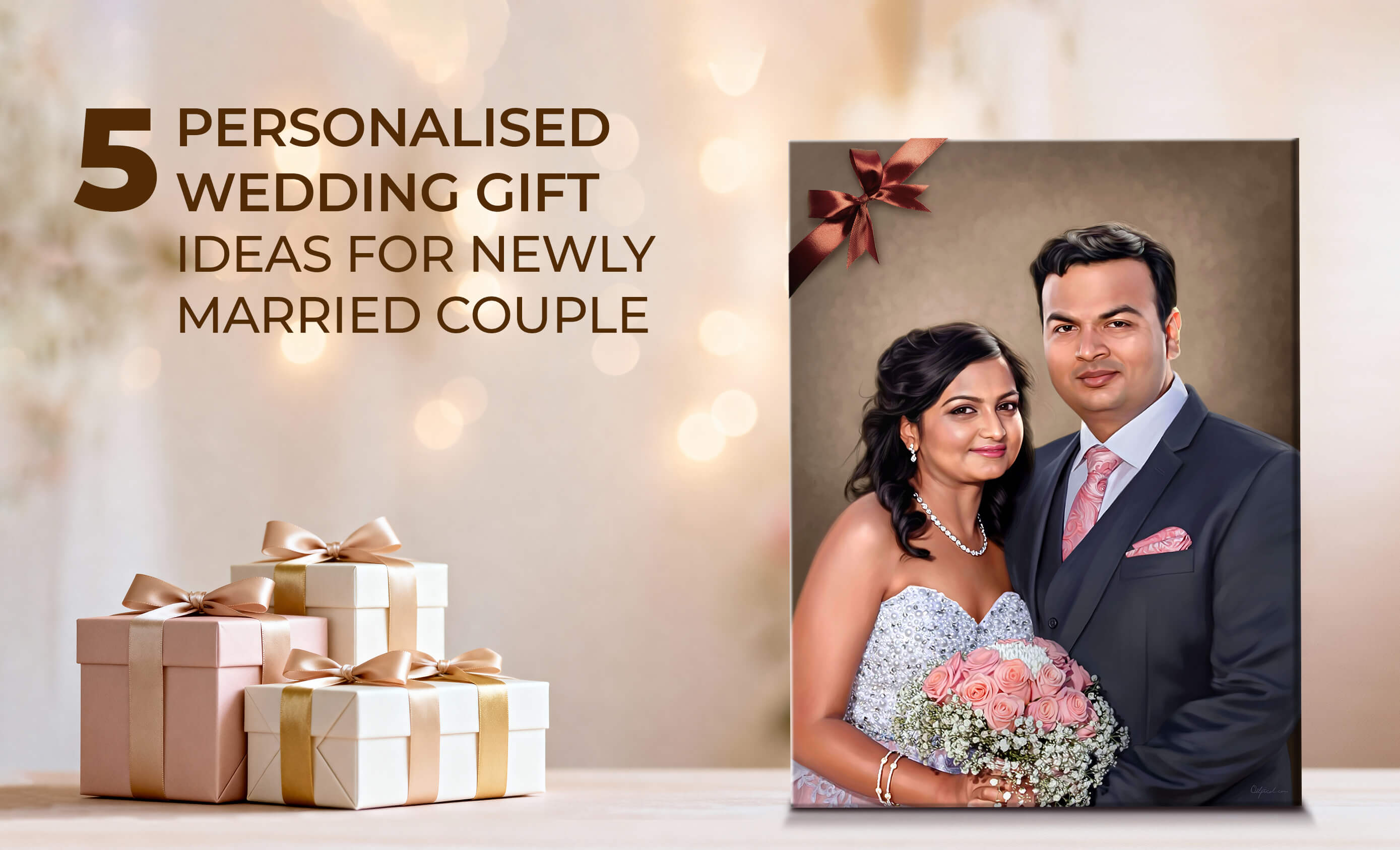 5 Personalized Wedding Gift Ideas for Newlyweds