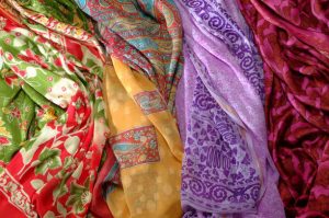 Indian Silk Scarves or Light Stoles