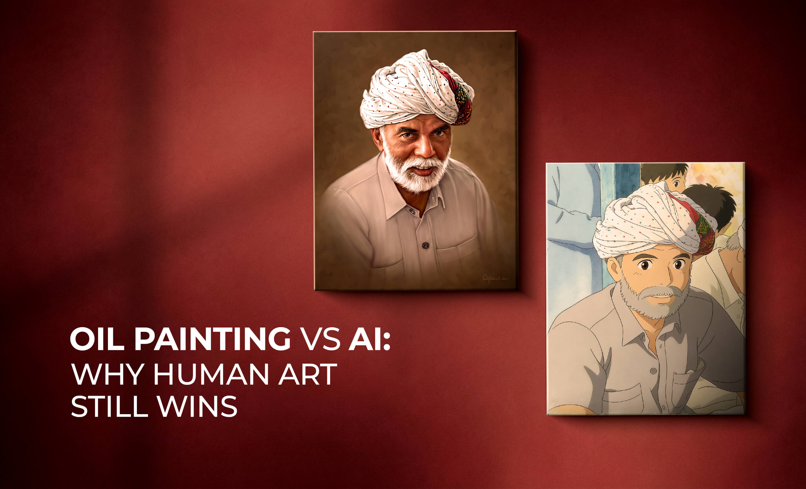 Oil Painting vs AI: Why Human Art Still Wins